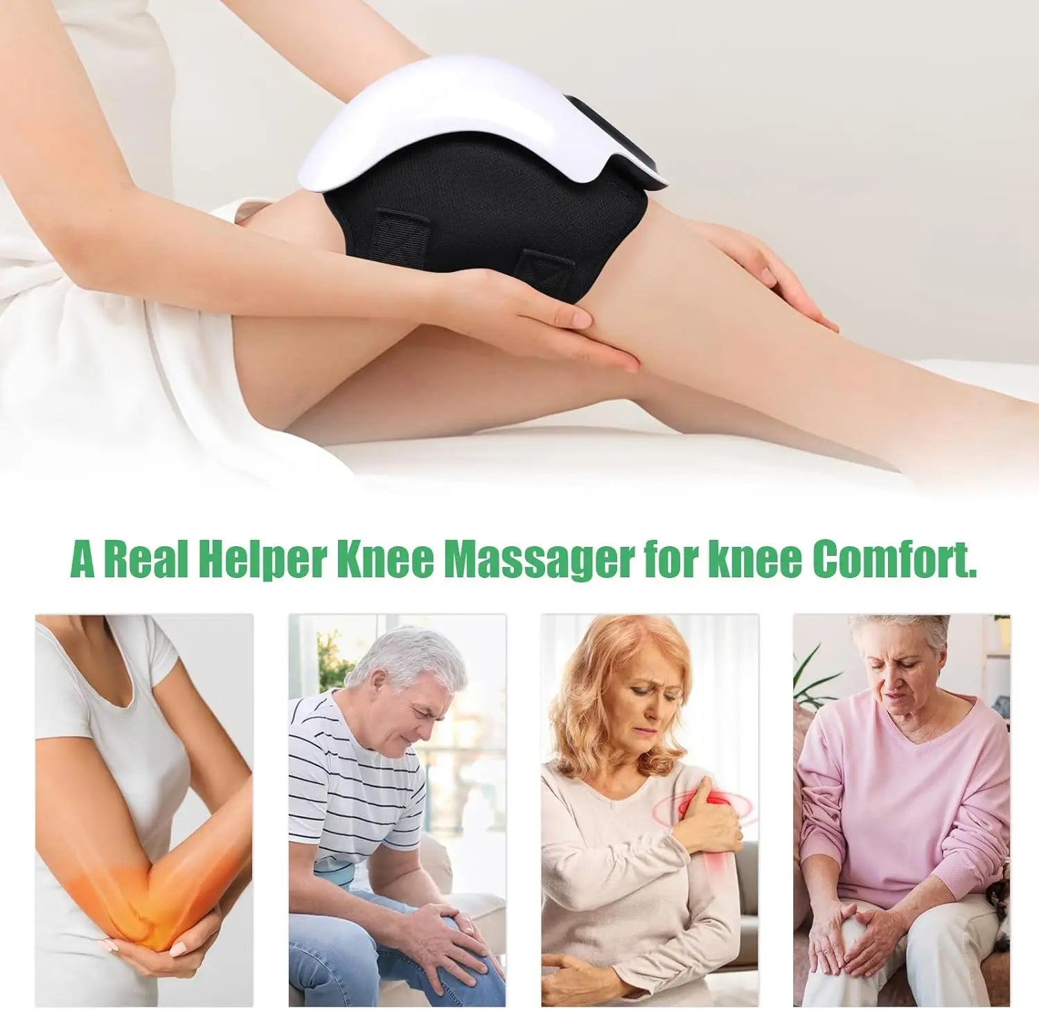 Flexon Labs New MK2 Model Knee Massager — Higher Power Recovery Model